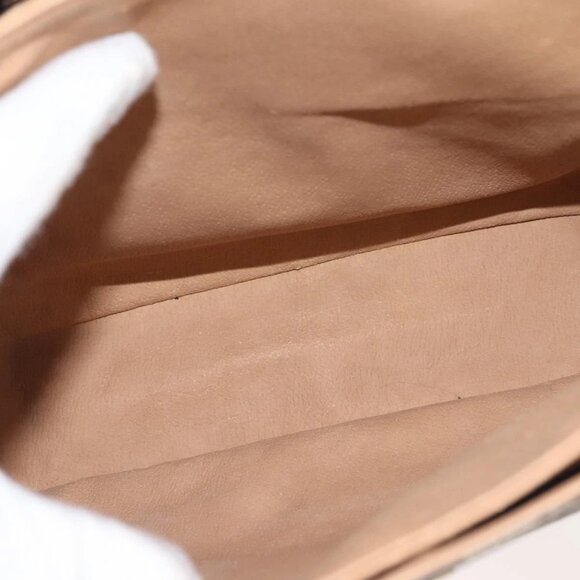 GUCCI GG Supreme Hand Bag PVC Beige Gold 116 02 080 Auth BA6160 - Picture 12 of 15